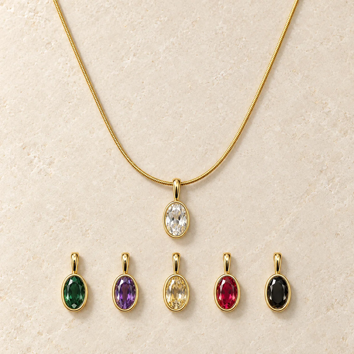 Necklace 1578 (Set of 6 colors)